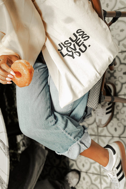 Jesus Loves You Tote