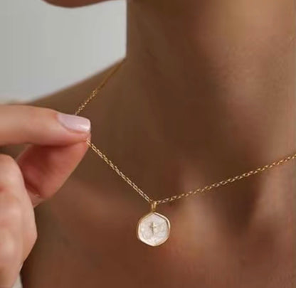 Gold Plated Cross Necklace
