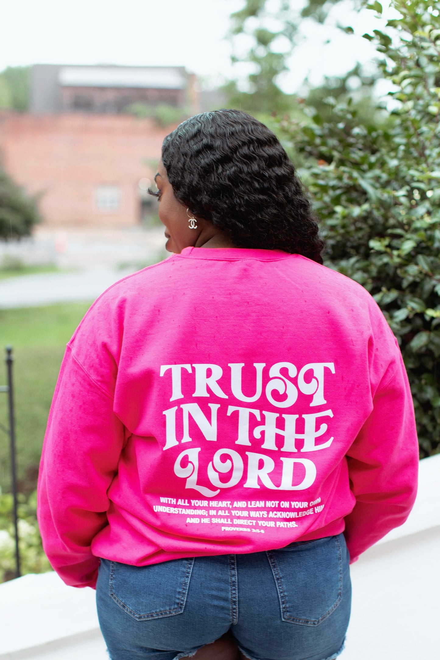 Trust in the Lord Pink Crew