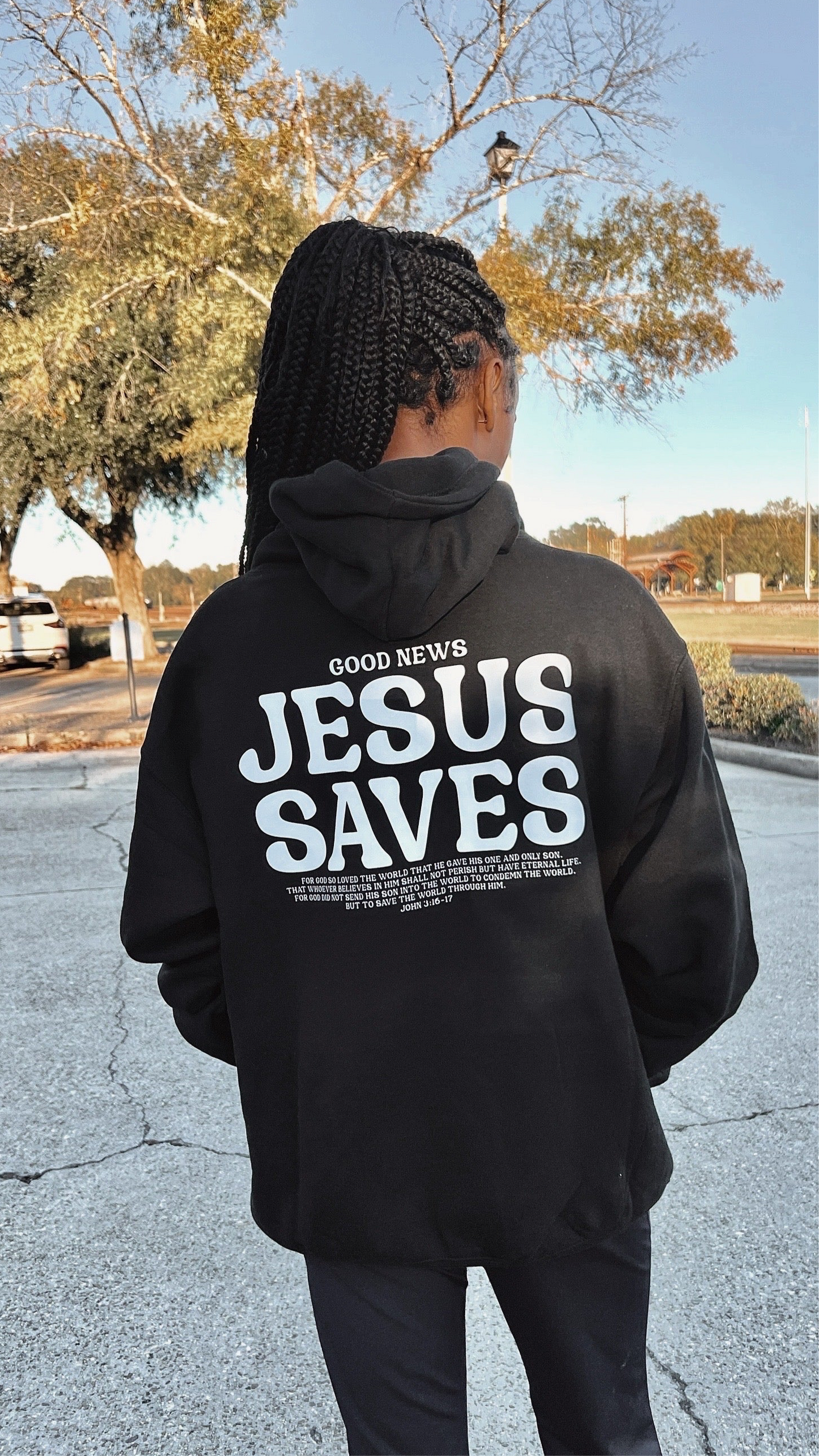 Jesus Saves Hoodie