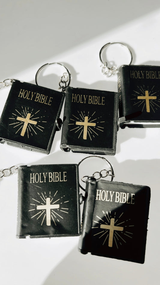 Holy Bible Keychain