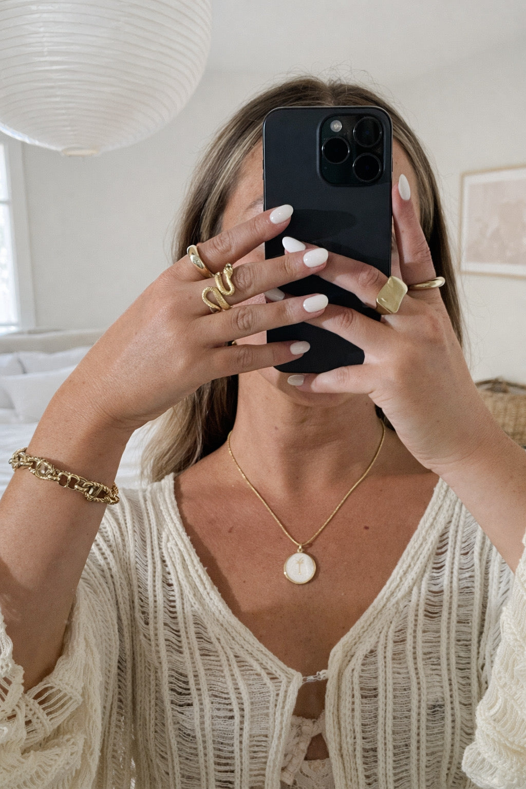 Gold Plated Cross Necklace