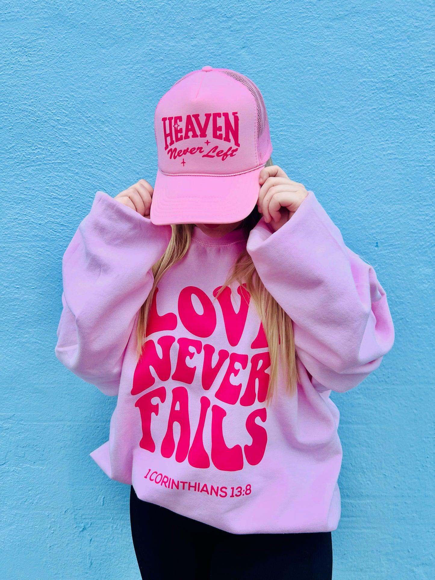 Pink Heaven Never Left Trucker