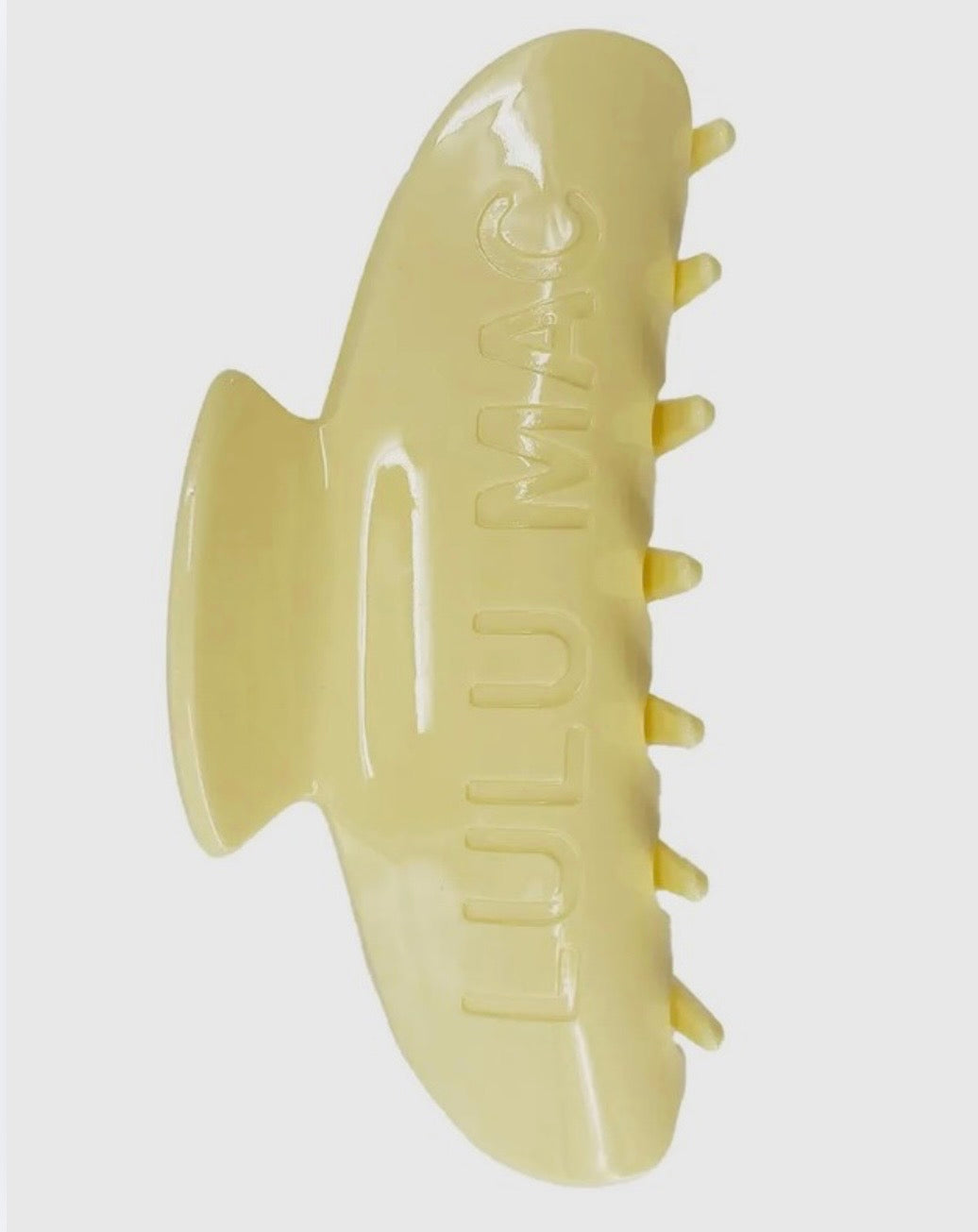 Lulu Mac HairClip-Butter Yellow