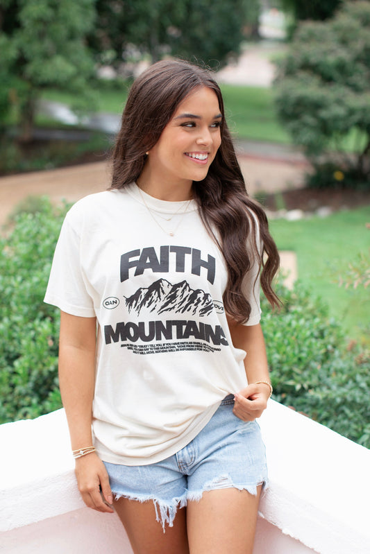 Faith Can Move Mountains Tee