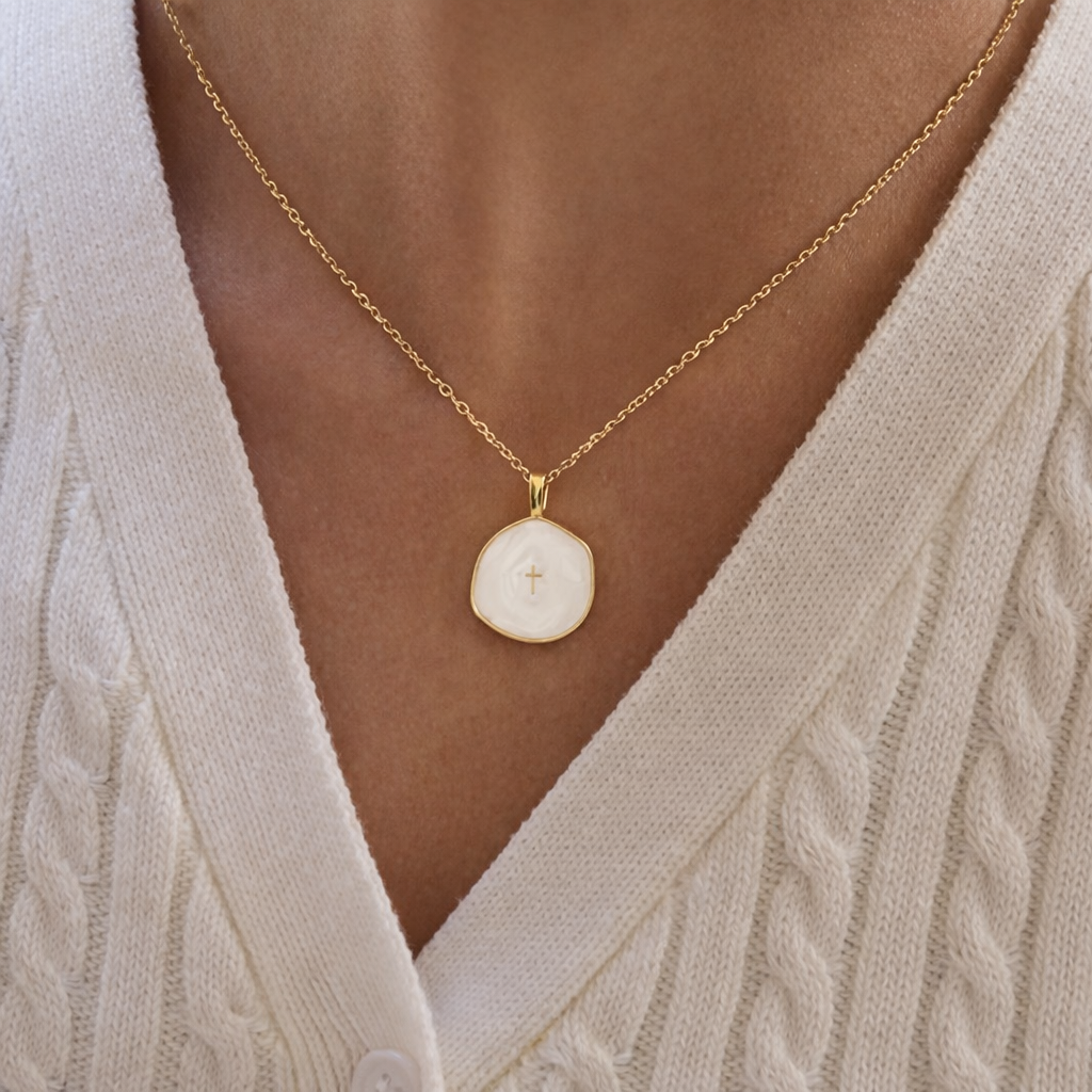 Gold Plated Cross Necklace