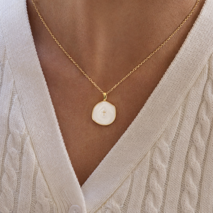 Gold Plated Cross Necklace